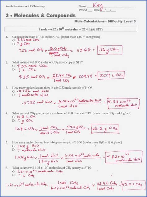From the equation: NaOH + HCl. . Gram to gram problems stoichiometry sheet 5